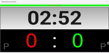 Fencing score and time screenshot 0