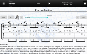 Guitar Master Sweeper Lite screenshot 1