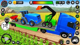 Grand farming simulator-Tractor Driving Games screenshot 2