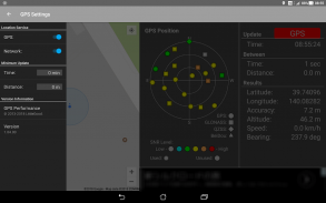 GPS Performance screenshot 1