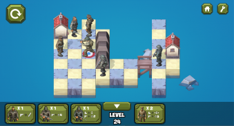 Rollshot - Wolrd War Puzzle screenshot 2