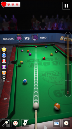 8 Ball Hero - Pool Billiards Puzzle Game screenshot 4
