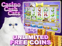 Casino Cash Cats Kitty Game Vegas Slots Machine screenshot 7