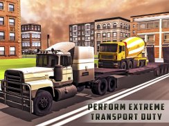 Construction Vehicles Cargo Truck Game screenshot 4