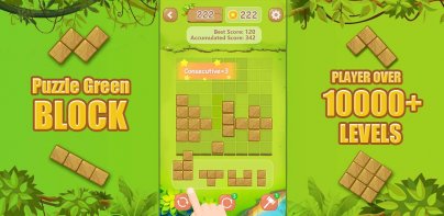 Puzzle Green Blocks