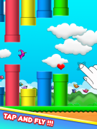 मज़ा फ्लाइंग का खेल - बच्चों के लिए मुफ्त कूल screenshot 8