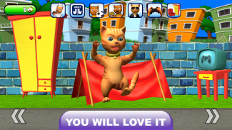 Talking Cat Leo: Virtual Pet screenshot 1