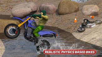 BIKE RACING 3D – SUPERHERO GAME 2018 screenshot 1