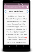 Headache care tips screenshot 2