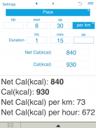 Calcolo Calorie Bruciate della screenshot 2