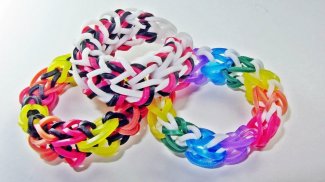 Loom Bands Rubber Bracelets screenshot 1