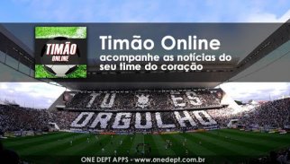 Timão Online - Notícias 24 horas do  Corinthians screenshot 1