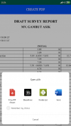 Marine Surveyor Calculator (Draft Survey) screenshot 8