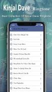 Kinjal Dave Ringtone screenshot 1