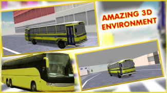 Motorista de ônibus turístico: drive da cidade 3d screenshot 3