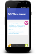 TWRP Theme Manager screenshot 1
