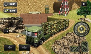 Fuera de la carretera camionero del ejército 2017 screenshot 4