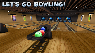 Galaxy Bowling 3D Free screenshot 0