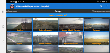 Webkamerák Magyarország screenshot 6