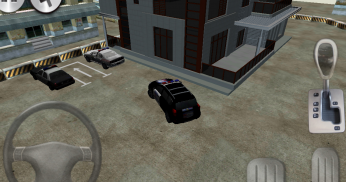 3D पुलिस कार पार्किंग screenshot 0