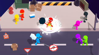 3D Stickman Master - Street Gangs Fight screenshot 9