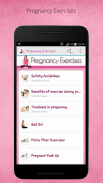 Pregnancy Workouts - Safe Exercises to Stay Fit screenshot 0