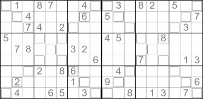 Sudoku X