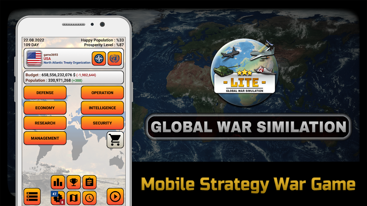 Global War Simulation WW2 Strategy War Game - Загрузить APK для Android |  Aptoide