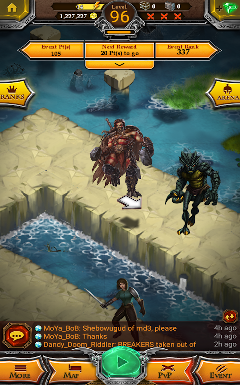 Download game Blades of the Guardians for free Android and IOS