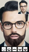 Beard Man - ریش و سبیل طبیعی, ریش ویرایشگر عکس screenshot 0