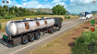 Liquide Huile Tanker Transport Cargo Drive Jeu screenshot 0