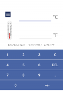 CF converter (Celsius <=> Fahrenheit) screenshot 1