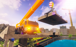 Bridge Building Simulator: Road Construction Games screenshot 4