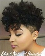 Short Natural Hairstyles screenshot 3