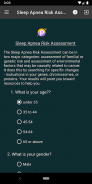 Sleep Apnea Risk Assessment screenshot 3