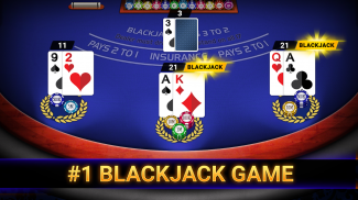 Blackjack 21: online casino screenshot 0
