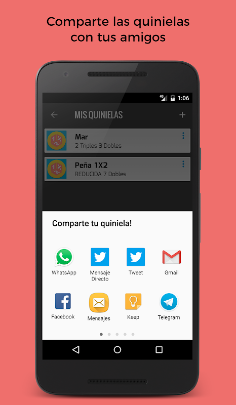 APK Jugá a la QUINIELA online - Jugalo Ahora untuk Muat Turun Android