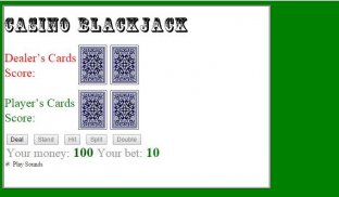Blackjack 1-on-1 screenshot 5