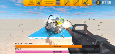 Destruction physics - Car Crash Test Derby screenshot 1
