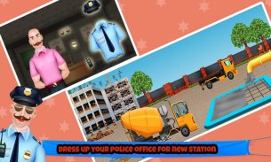 Build a Police Station: Construction Builder Game screenshot 3