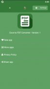 XLSX to PDF Converter screenshot 3