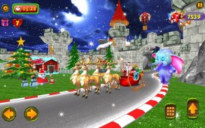 Santa Christmas Infinite Track screenshot 3