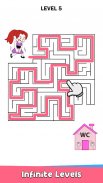 Toilet Rush Race: Draw Puzzle screenshot 5