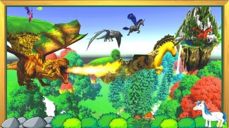 Flying Unicorn Sim :Pegasus 3D screenshot 2
