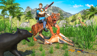 Lost Island Jungle Adventure Hunting Game screenshot 0