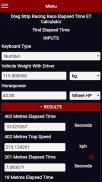 Drag Strip Racing Race Elapsed screenshot 0
