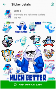 Sans Undertale and Deltarune Stickers for WhatsApp screenshot 4