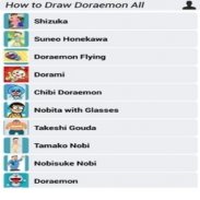 How to Draw Doraemon All Characters screenshot 1