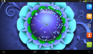 Sunflower Clock screenshot 5