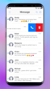 One SMS, MMS - New Emoji, Sticker GIF screenshot 2
